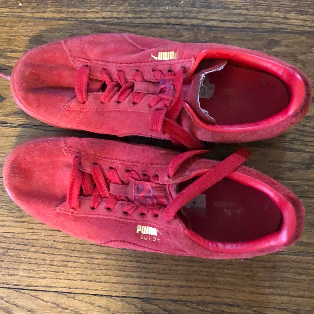 Puma Suede red size 9 men’s